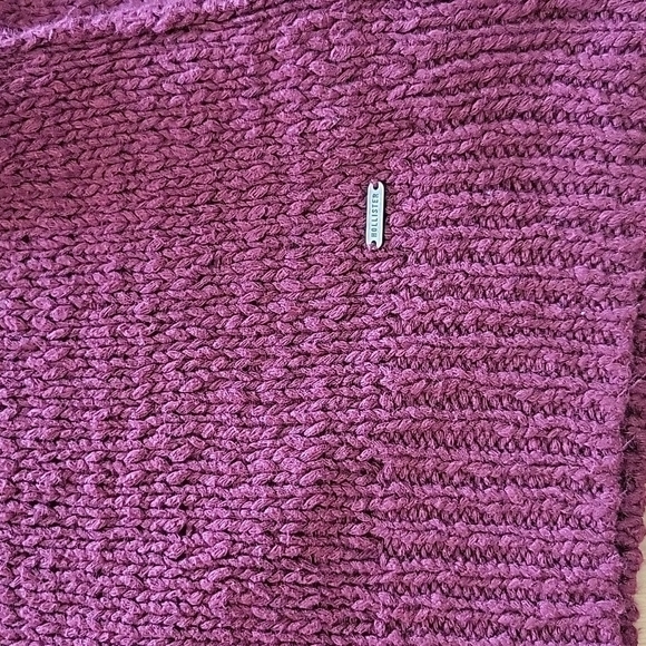 𝅺HOLLISTER Oversized Burgundy Sweather US L - Picture 5 of 10